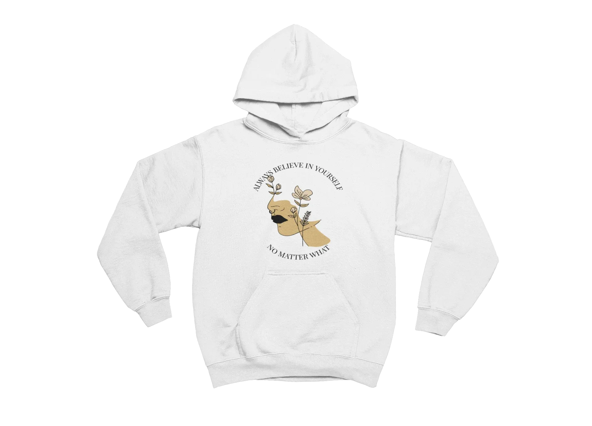 Always Believe Hooded Sweatshirt - Bloodline Streetwear LLC